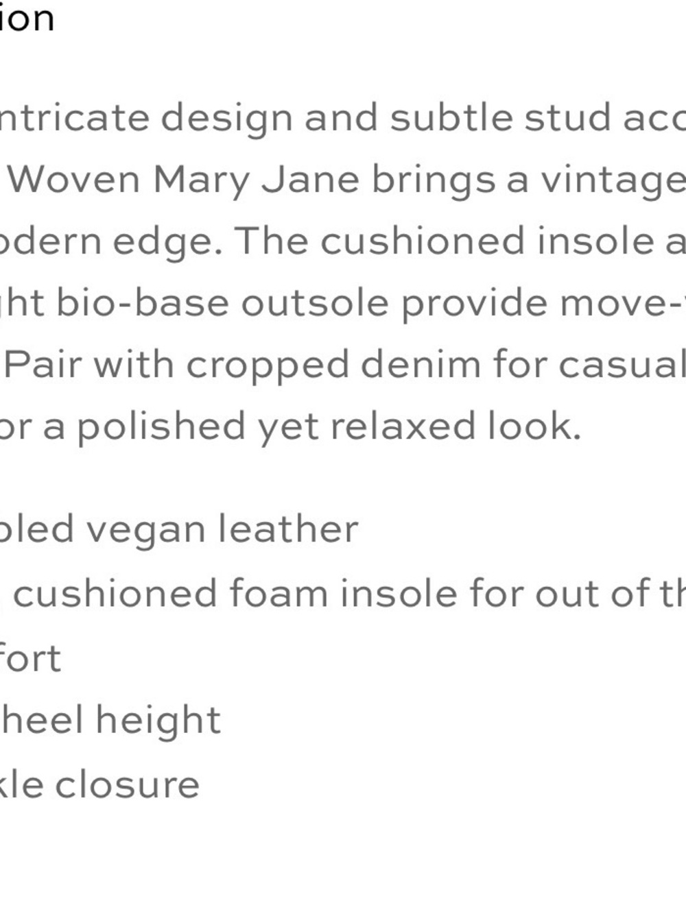 FRYE & Co Elvie Woven Mary Jane - Picture 8 of 10